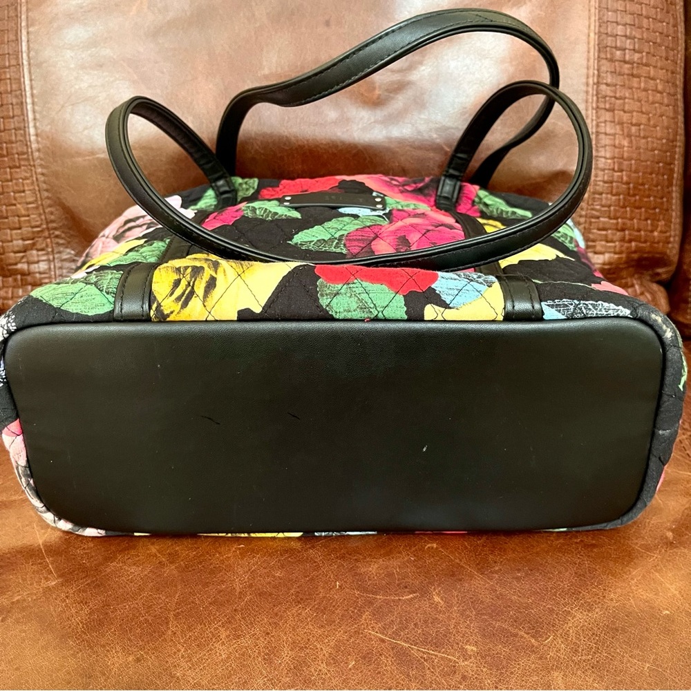 Vera Bradley Havana Rose Collection Super Spacious Tote / Shoulder Bag - Picture 8 of 14